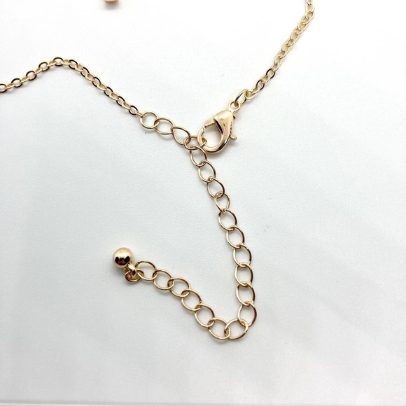 GRAY Resin Lightning Bolt Lucky Charms Necklace - Picture 6 of 8